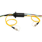 Fiber Optic Compact Slip Ring, 1 Circuit Fiber / 12 Circuits IP68
