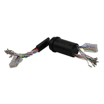 Gigabit Ethernet Capsule Electrical Slip Ring chuyển dòng và tín hiệu