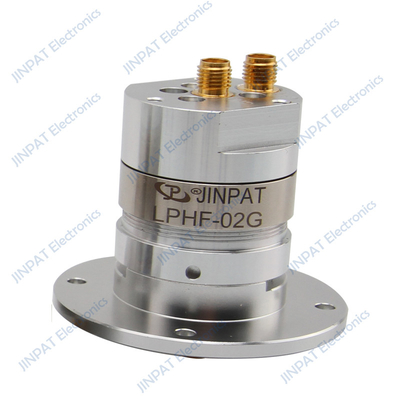 Vòng trượt kênh kép IP60 cho các khớp quay đồng trục RF với vòng trượt tín hiệu nhỏ gọn cho tốc độ lên đến 60 RMP.