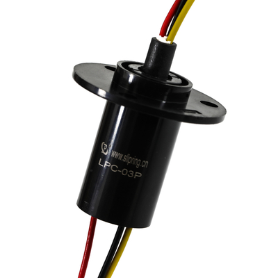 Vòng trượt tuabin gió loại nhỏ, 3 mạch 10A, Chiều dài viên nang 42.53mm, Dùng cho camera quan sát PTZ