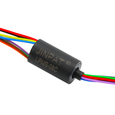 8-Wire Capsule Slip Ring 1A 48V cho các ứng dụng 300 rpm