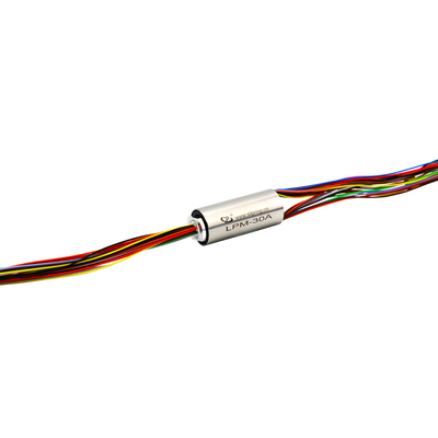 30 mạch 300 rpm Capsule Slip Ring 240VAC 1A cho thiết bị y tế
