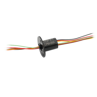 300RPM Miniature Capsule Slip Ring 6 Circuit 2A IP40, Thiết kế cấu trúc tích hợp